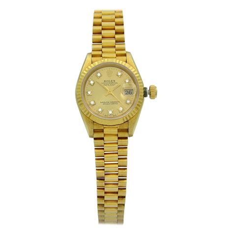 rolex ladies president 69178 champagne.